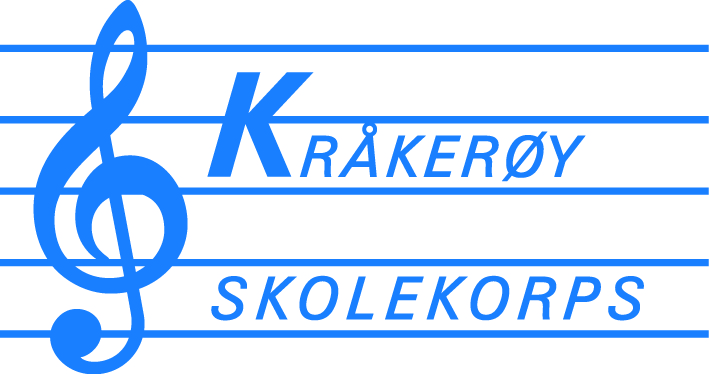 Krakeroy skolekorps logo